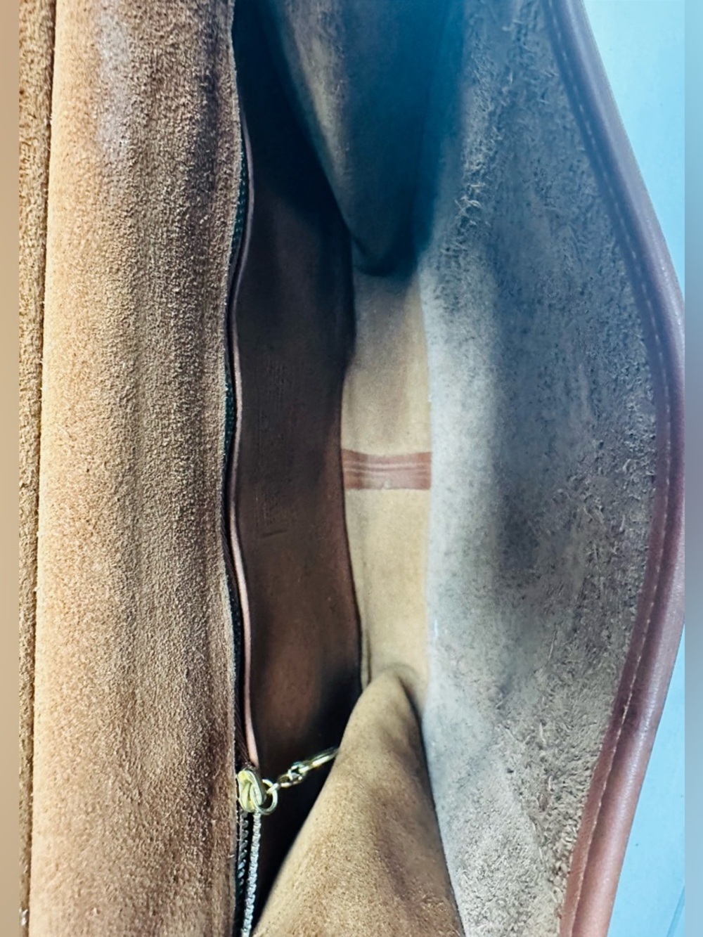 Vintage Coach Leather Willis Satchel in Cognac Brown 9927 - Picture 16 of 16